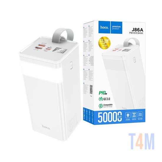 Power Bank Hoco J86A Powermaster 22,5W 50000mAh Blanco